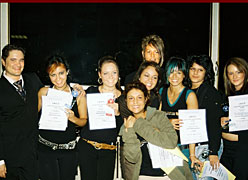 Das Juniorteam von Vivida Nuances