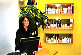 Ansicht des Salons in Siegburg